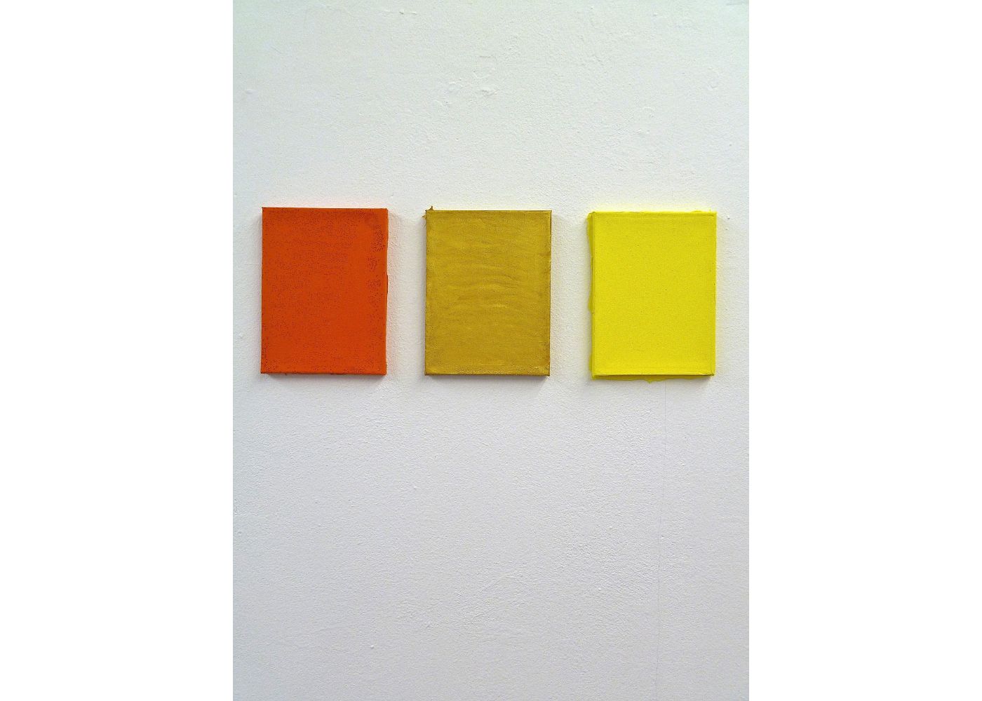 Ateliersituation, Color for Paint, orange, gold and yellow