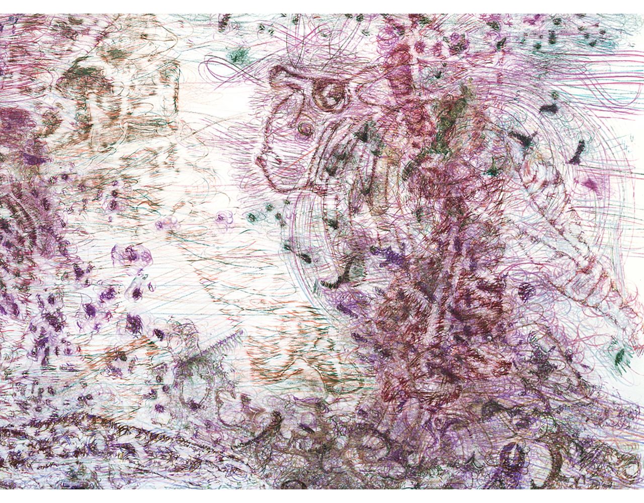Anna Amadio Frottages Colored Pencil Pictures Anna Amadio Frottages Colored Pencil Pictures